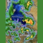 Heavy Snow Burst Possible Tonight Along I-40 Through Flagstaff Arizona — Slick Spots Developing for Travelers on the Route