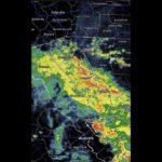 Intense Storm Line With Frequent Lightning and 50mph Wind Gusts Hammering Greenville Spartanburg Laurens Greenwood Newberry and Augusta South Carolina Georgia Corridor