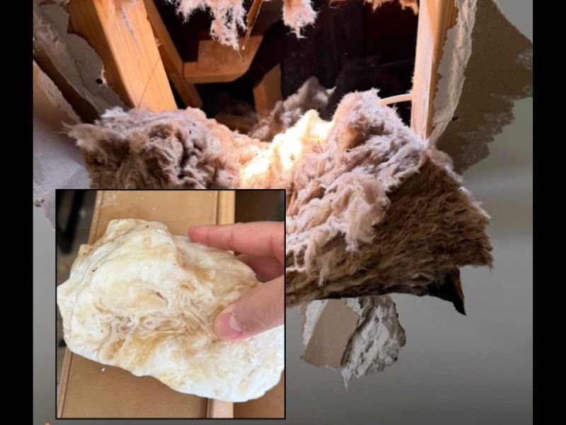 Large Ice Chunk From Aircraft Crashes Through Renter’s Ceiling Near LAX — Man Narrowly Escapes Serious Injury or Death Across Los Angeles