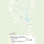 M2.0 Earthquake Strikes Randolph County North Carolina at 7:50 AM &mdash; Small but Felt by Some Residents Near Randleman and Sophia