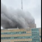Massive Fire Breaks Out at Wayne State University Building &mdash; Situation Contained With No Injuries Reported in Detroit