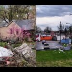 Overnight Severe Storms Bring Tornado-Like Damage and Flooding — Buildings Damaged and I-75 Shut Down Across Metro Detroit