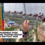 Riders Trapped Midair on 200-Foot Six Flags Ride in San Antonio Texas After Operator Stops Attraction Over Guest Holding Cell Phone Violating Safety Policy