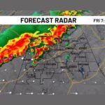 Strong Wind Gusts, Frequent Lightning and Small Hail Possible Across Alabama Tomorrow Night &mdash; Rotating Storm Threat Watching for Northwest Alabama With Slight Risk Level 2