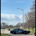 Suspect Walks Into Livonia Police Station With Knife &mdash; Officer Stabbed During Struggle Inside Lobby, Shooter Fires but No One Hit