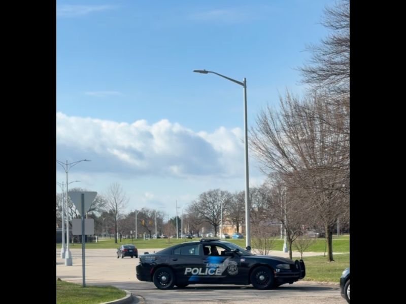 Suspect Walks Into Livonia Police Station With Knife — Officer Stabbed During Struggle Inside Lobby, Shooter Fires but No One Hit