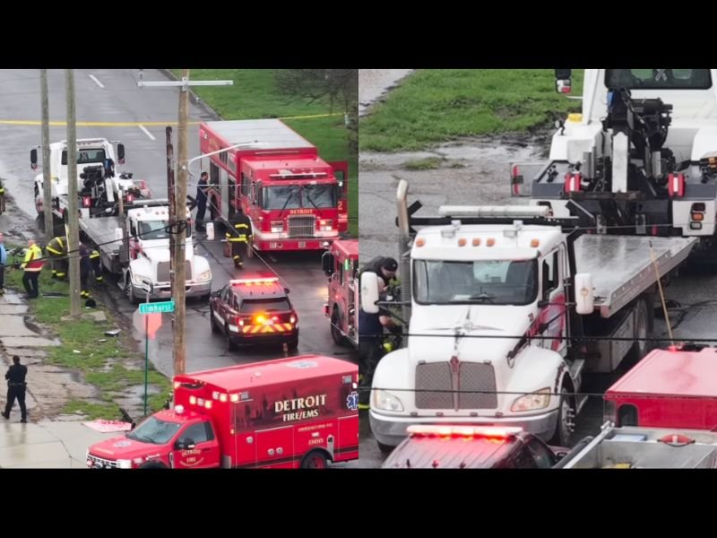 Tow Truck Driver Crushed and Killed by Own Truck Bed Near Grand River Impound Lot — Incident Appears Accidental as Investigation Remains Ongoing Across Detroit