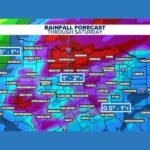 Widespread Rainfall Moves Into North Texas — 1 to 2 Inches Expected With Low Severe Weather Risk Through Saturday