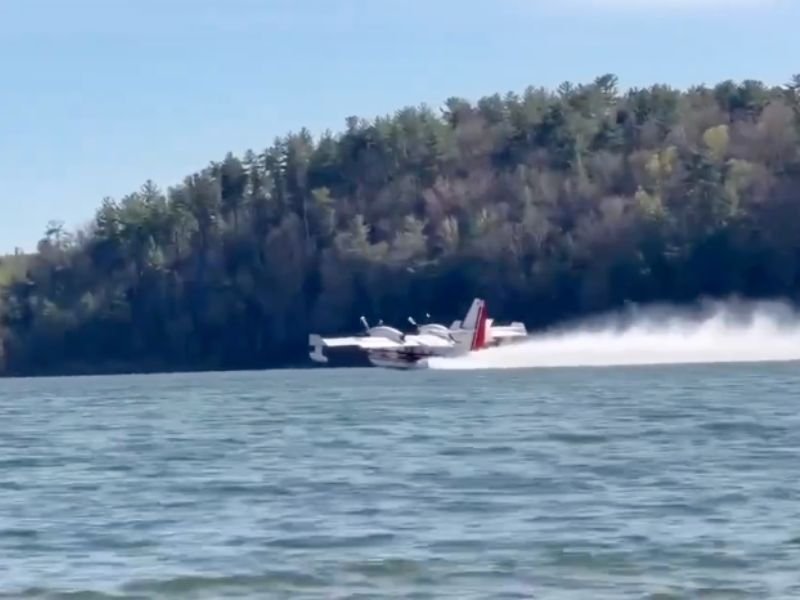 Woman Arrested in Western North Carolina After Tossing Cigarette Sparks 185 Acre Wildfire as Air Tankers Rush to Contain Flames