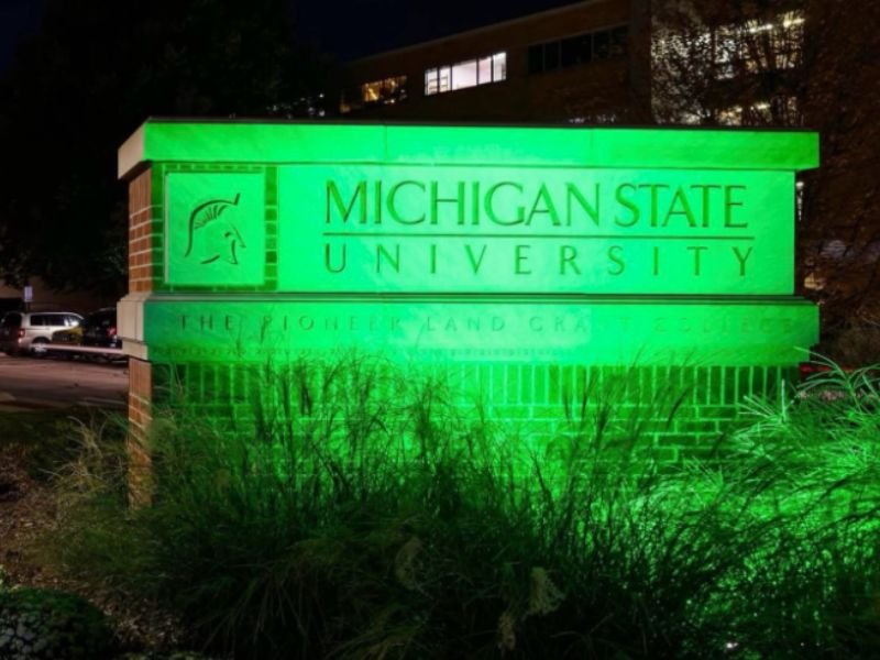 Xin Tong 31 Charged With Operating Meth Lab Inside Wells Hall at Michigan State University East Lansing Held on $500000 Bond as Building Remains Closed Through May 1
