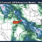 2 to 4 Inches of Rain Forecast for Kansas City This Weekend With July Heat Waves Already Predicted Months in Advance by LRC