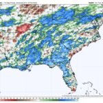 Beneficial Rain Making Dent in Drought Across the Southeast but 6 to 18 More Inches Needed as Wet Pattern Continues 10 to 15 Days