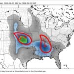 Central Plains and Deep South Bracing for Dual Intense MCS Events With Possible Derecho Criteria Monday June 1