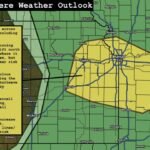 Eastern Kansas and Western Missouri Including Kansas City Under Slight Risk as All Severe Hazards Possible by Mid Evening Today