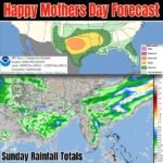 Enhanced Severe Risk Covering Central Texas With Heavy Rainfall Hitting Gulf Coast and Florida Storm Chances Shifting to Middle and East Side on Mothers Day May 10
