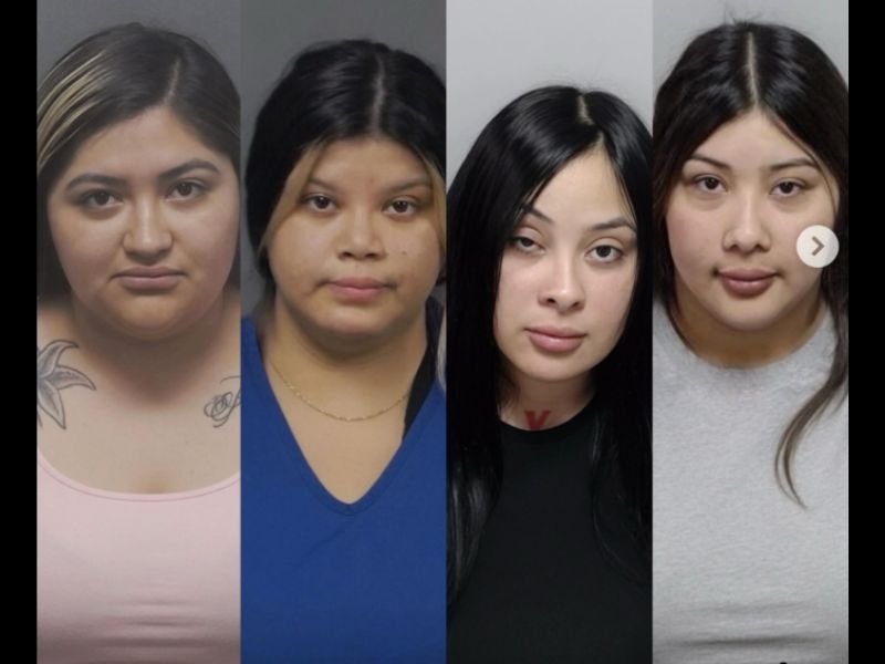 Four Women Arrested for $16,000 Theft Spree Across San Antonio Texas Hiding Cosmetics in Yoga Pants and Children's Backpacks Facing Up to 10 Years in Prison