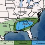 Frequent Excessive Downpours and Flooding Risks Threatening Atlanta, New Orleans and Charlotte Through End of May 2026