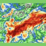 Heavy Rain Flooding and Ponding on Roads Threatening Memorial Day Weekend Plans Across Gulf Coast South Tennessee and Mid-Atlantic Now Through Memorial Day