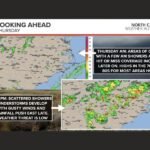 Hot Week With Scattered Storms Gusty Winds and Heavy Rain Hitting North Carolina Including Raleigh and Charlotte Thursday Through Memorial Day Weekend