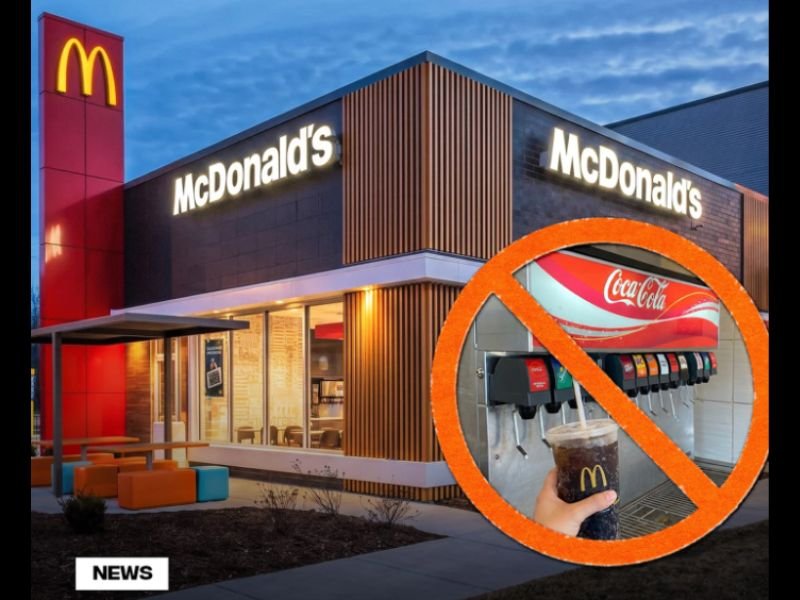 McDonald's Removing All Self-Serve Soda Fountains Nationwide Across All US Restaurants by 2032 as Chain Modernizes and Shifts Toward Takeout Delivery and Drive-Thru