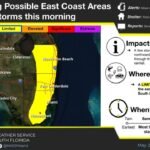 Minor Flooding Possible From Slow Moving Thunderstorms Across Miami, Fort Lauderdale and West Palm Beach This Morning May 28