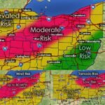 Moderate Enhanced Risk Severe Storms With 80 MPH Wind Gusts and Quarter Size Hail Targeting Ohio Including Toledo Columbus Mansfield and Cleveland Today