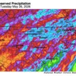 Nearly 6 Inches of Rain Drenches Clinton as North Carolina Records Up to 4 Inches Statewide Since Thursday