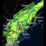 Quarter Inch to Over an Inch of Rain Soaking the Northeast Including New York, Boston, Albany and Philadelphia Today Into Tonight With More Rain Expected This Weekend