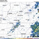 Scattered Downpours Likely to Overperform Forecast Near Nashville, Knoxville and Asheville After 6 PM Tonight