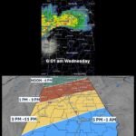 Severe Storms With Tornado Risk and Flood Watch Targeting Northern Alabama Including Huntsville Birmingham and The Shoals From Noon Through Evening Wednesday