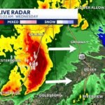 Severe Thunderstorm Warning With 60 MPH Gusts and Hail Hits Chestertown and Eastern Shore Maryland Until Noon Wednesday