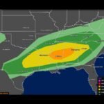 Severe Weather With Strong Tornadoes Very Large Hail and Damaging Winds Targeting Louisiana Mississippi and Alabama Today Including Jackson Shreveport and Birmingham