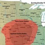 Significant Severe Weather With All Hazards Including Tornadoes and Damaging Straight-Line Winds Targeting Nebraska Kansas Iowa Missouri and Illinois This Sunday Into Sunday Night