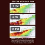 Tornado Risk Wind Hail and Localized Flooding Threatening Central Alabama Today From 2 PM Through Midnight as First Alert Weather Day Declared Wednesday