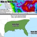 Tropical Juice Flowing From Caribbean Brings Heavy Rain Hazard Across the South and Southeast From May 27 Through May 31