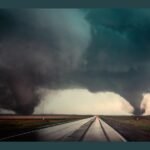 Two EF-4 Tornadoes Touched Down Simultaneously Near Pilger Nebraska in 2014 in One of the Rarest and Most Destructive Twin Tornado Events Ever Documented on American Soil