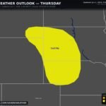 Central and Northern Plains Including Rapid City Under First Day 4 Slight Risk in a While with Damaging Winds, Large Hail, and Tornado Threat Thursday June 4