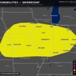 Chicago, Illinois and St. Louis, Missouri Face Growing Severe Weather Outbreak Risk Wednesday With Damaging Winds and Tornadoes Targeting the Midwest and Ohio Valley