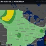 Dakotas, Eastern Oklahoma, and Central Virginia Facing Multi-Zone Severe Weather with Large Hail, Tornadoes, and Damaging Winds as Slight Risk Targets Rapid City Sunday June 7