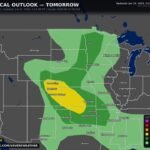 Denver, Cheyenne, Wichita, Oklahoma City Face Slight Risk Tuesday With Significant Severe Hail, Damaging Winds, 2 Percent Tornado Chance Near Cheyenne and Denver