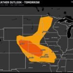 Eastern Colorado, Western Kansas, Northern Oklahoma Face Level 2 Severe Risk Tuesday With Very Large Hail From Afternoon Lone Cells Then Damaging Winds Overnight as Storms Clump Into Line