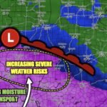 Illinois, Indiana, Missouri Face Increasing Severe Weather Risk Sunday as Low Pressure Brings Strong Moisture