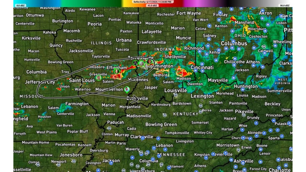 Illinois Indiana and Ohio Valley Facing Long Night as Storm Line Battles Cap With Severe Threat Regeneration or Rain Dominant Outcome Possible
