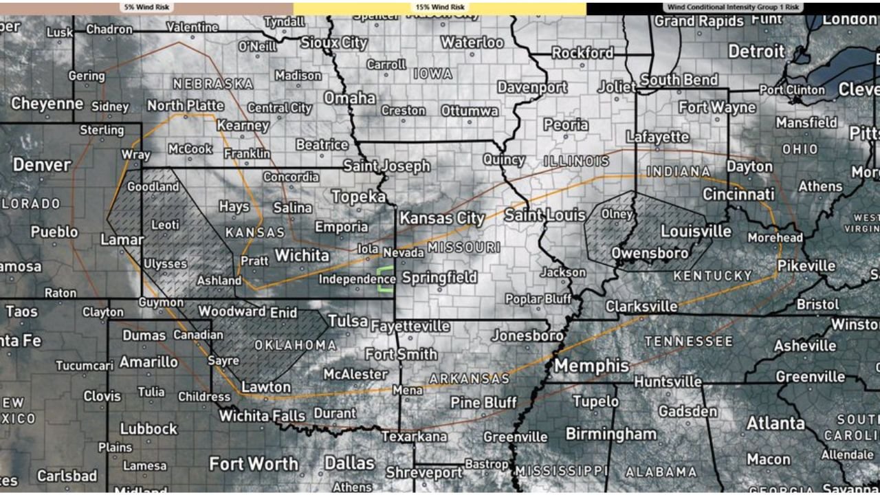 Kentucky, Indiana, Illinois Risk Upgraded as SPC Flags Clearing Skies, Growing Winds for Potentially Severe Father’s Day
