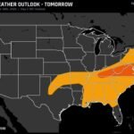 Kentucky Virginia and New York Face Level 2 Damaging Wind Threat Thursday as Fast Moving Storm Line Targets the Mid-Atlantic and Northeast