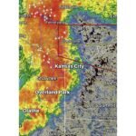 Liberty Missouri and North Kansas City Under Tornado Warning Now With 80 MPH Winds and Tornado Possible