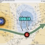 Midwest Including Minnesota, Wisconsin, Illinois, and Ohio Getting Brief Cooler Air Shot as Strong Cold Front Moderates Temperatures Around June 15 to 20