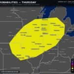 Midwest and Great Lakes Including Chicago, Milwaukee, St. Louis, and Indianapolis Facing Significant Severe Weather with Very Large Hail, Damaging Winds, and Tornadoes Thursday June 11