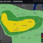 Missouri, Oklahoma, Kansas Brace for Multiple Rounds of Severe Storms Sunday With Damaging Winds, Large Hail, Strong Tornadoes Near St. Louis