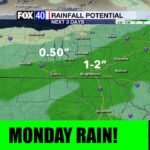 New York, Pennsylvania Brace for Heavy Rain Monday With 1 to 2 Inches Possible in Binghamton, Oneonta, Walton, Scranton Areas